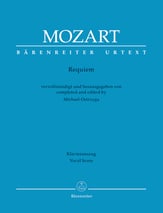 Requiem SATB Vocal Score cover